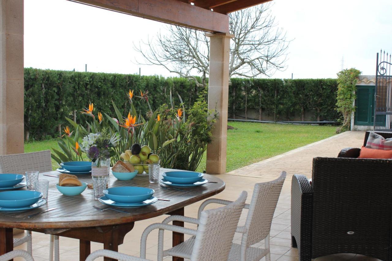 Finca Son Gallina Con Piscina Y Jardin En Sa Pobla, Ideal Para 6 Personas Exterior photo